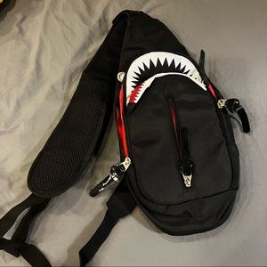 shark cross body bag